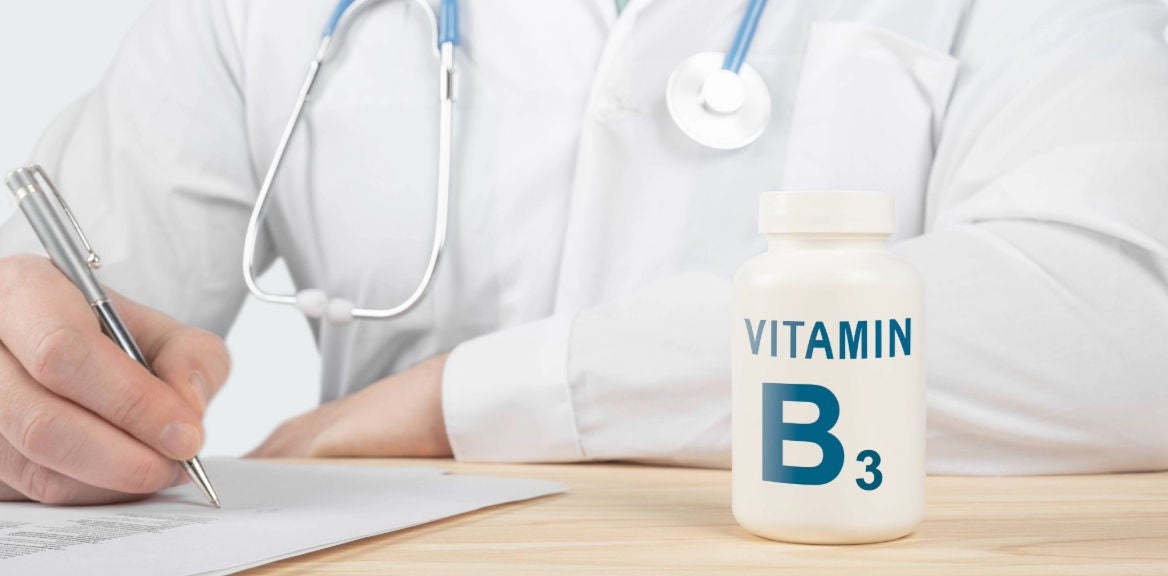 Arzt und Vitamin B3