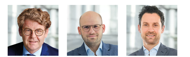 Von links nach rechts: Dr. med. Anselm Gitt, Facharzt für Innere Medizin, Kardiologie, Interventionelle Kardiologie & Intensivmedizin, Herzzentrum, Ludwigshafen; Univ.-Prof. Dr. med. Florian Kahles, Oberarzt Interventionelle Kardiologie und Intensivmedizin, Facharzt für Innere Medizin, Kardiologie und Notfallmedizin, Universitätsklinikum RWTH, Aachen; Prof. Dr. med. Christoph Maack, Sprecher Deutsches Zentrum für Herzinsuffizienz (DZHI), Leiter Department Translationale Forschung, Facharzt für Innere Medizin, Kardiologie, Internistische Intensivmedizin, DZHI Universitätsklinikum, Würzburg