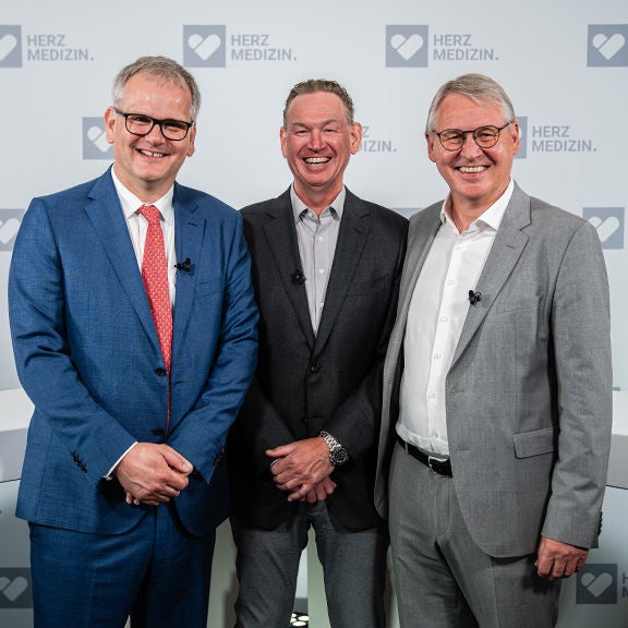 Prof. Patrick Diemert, PD Dr. Stefan Perings und Prof. Christian Perings 