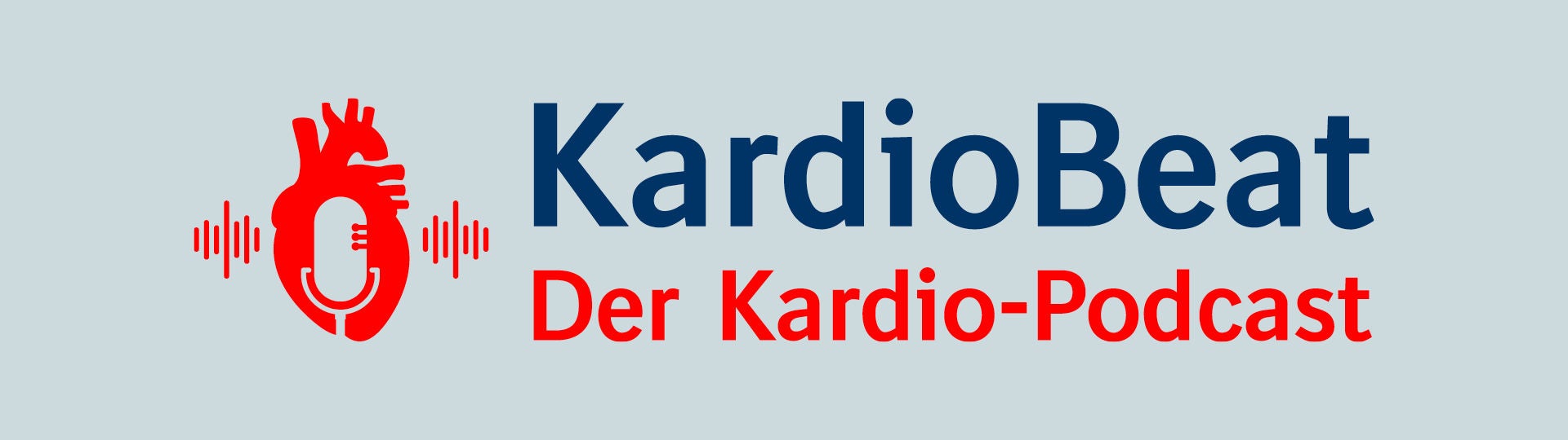 Grafik mit Text KardioBeat Der Kardio-Podcast