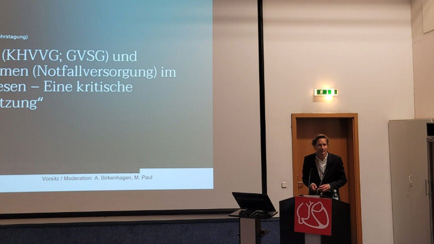 Thorsten Ebermann auf DGK Jahrestagung 2025
