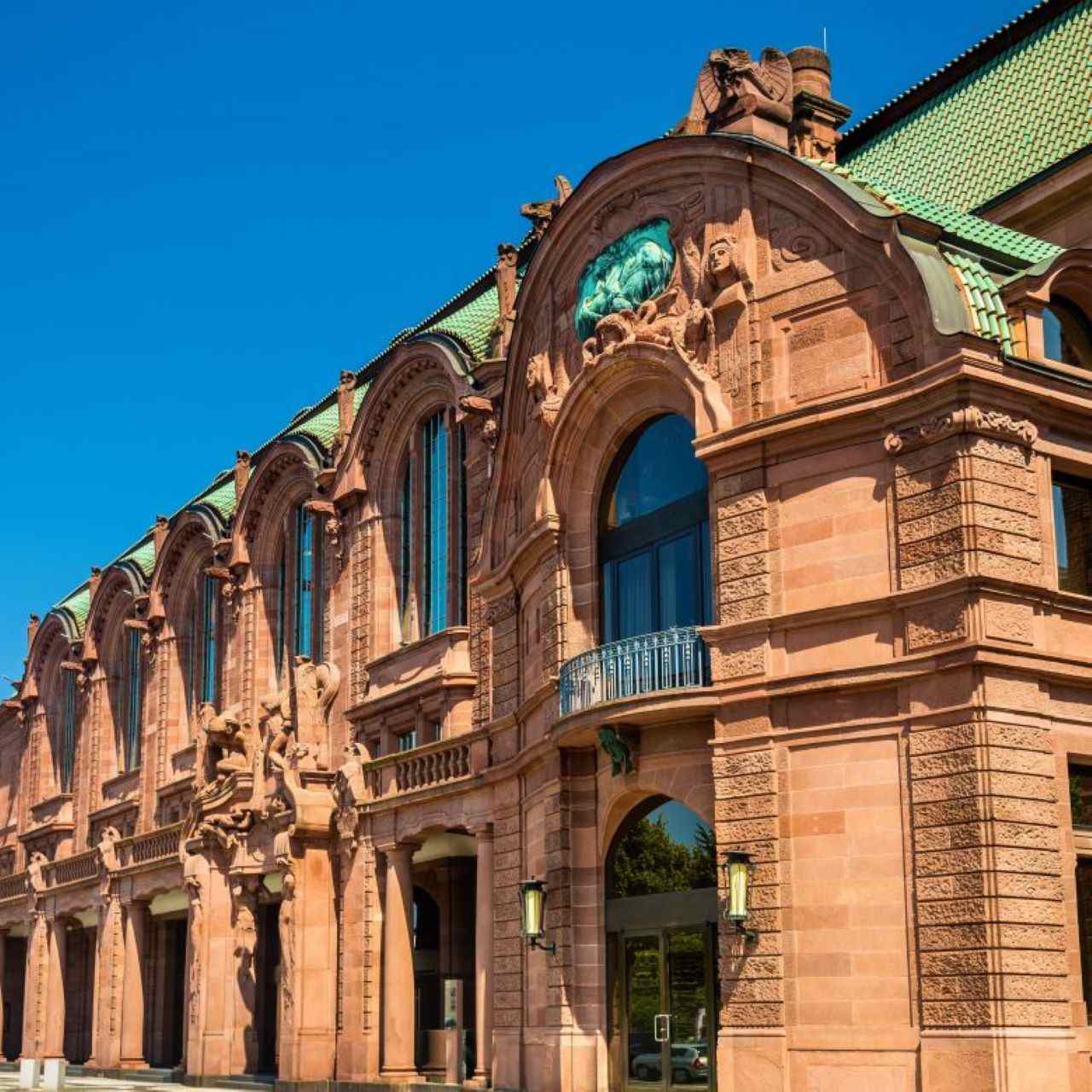 Das Congress Centrum Rosengarten in Mannheim