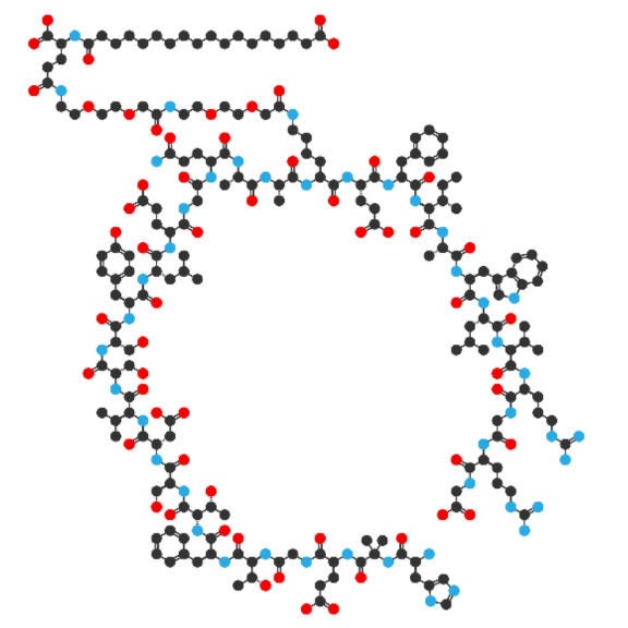 Molekül GLP-1-Agonist Semaglutid