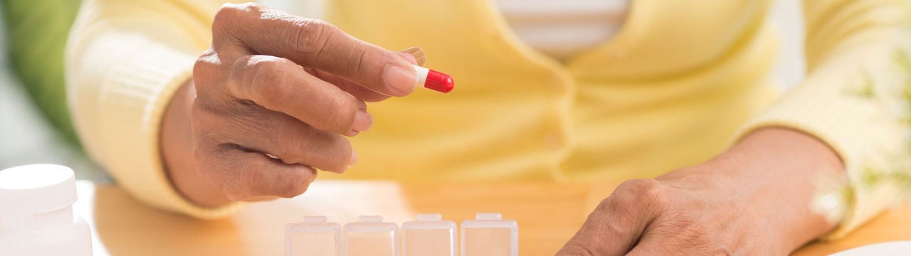 Tabletten vor einem Blister