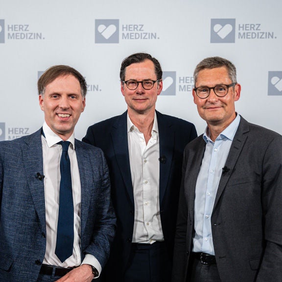 Prof. Christian Meyer, Prof. Stephan Willems und Prof. Lars Eckardt