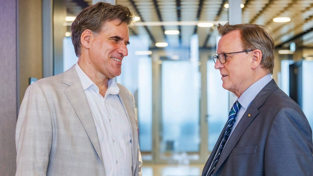 Prof. Stefan Blankenberg und Bodo Ramelow