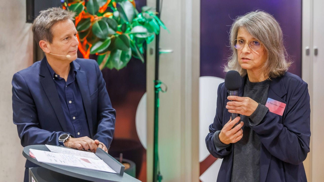 Dr. Regina Klakow-Franck und Dr. Carsten Lekutat