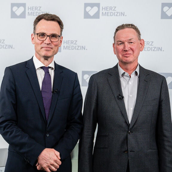 Prof. Stephan Baldus und PD Dr. Stefan Perings