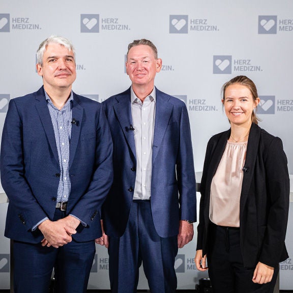 Dr. Tobias Graf, PD Dr. Stefan Perings und Dr. Saskia Stegmüller
