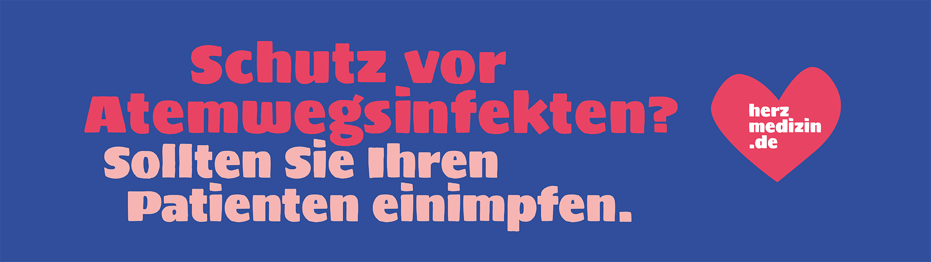 Schutz vor Atemwegsinfekten? Sollten Sie Ihren Patienten einimpfen.