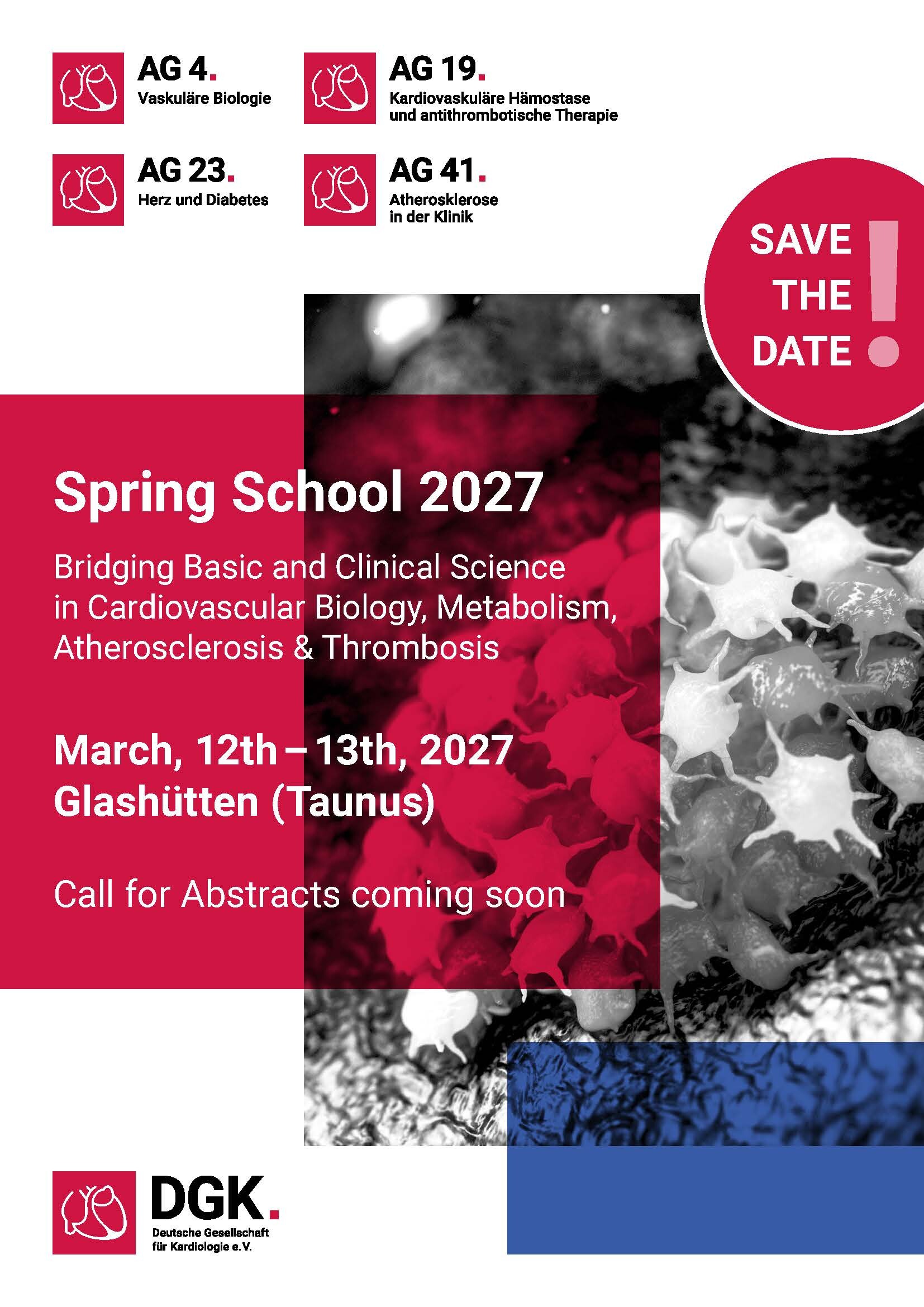 Ankündigung der Spring School 2027