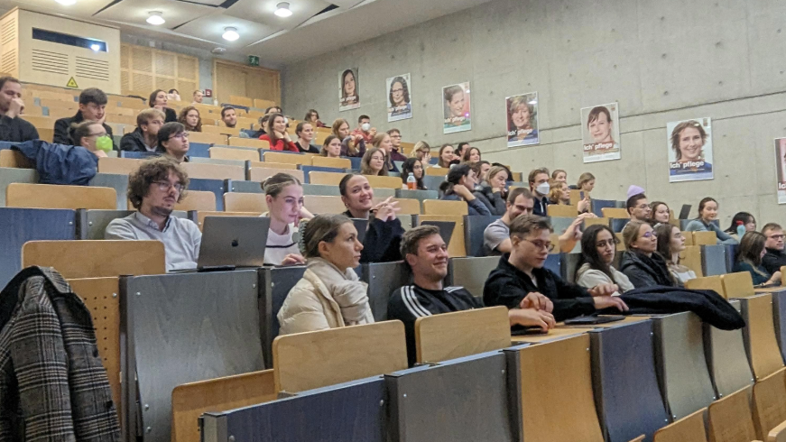 Hörsaal Ambassadorenstandort Dresden