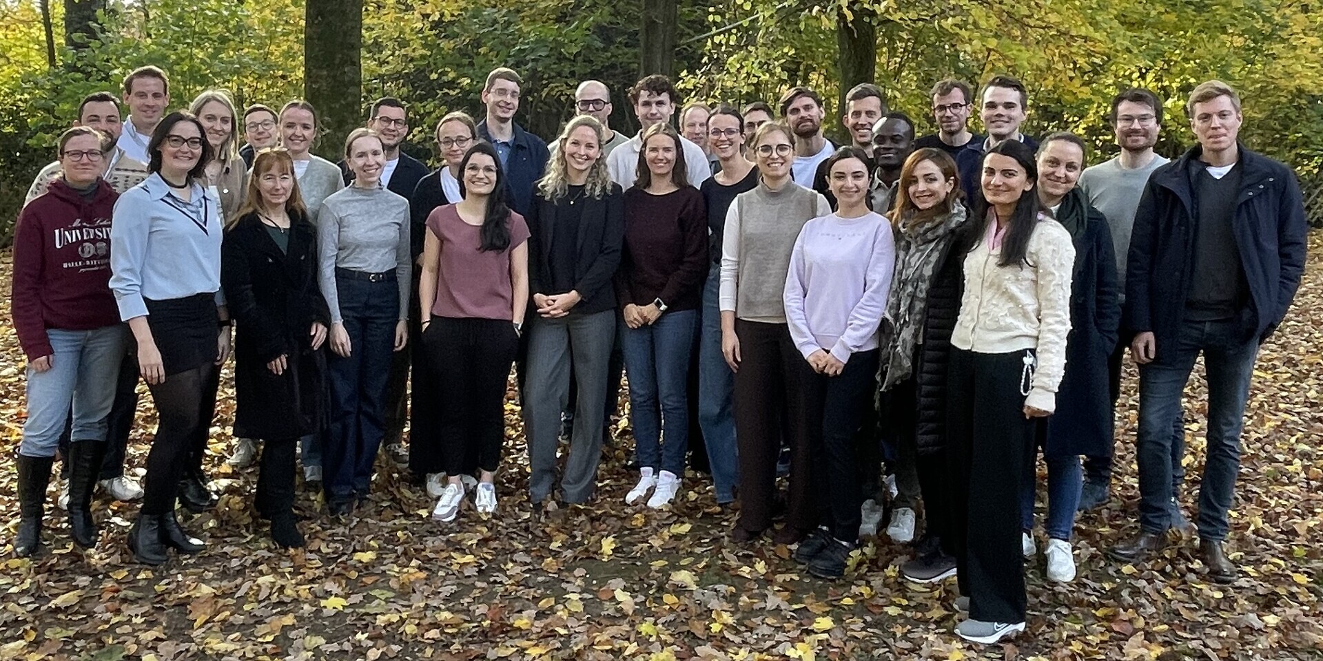 Gruppenbild der Teilnehmenden der diesjährigen Autumn School in Bonn