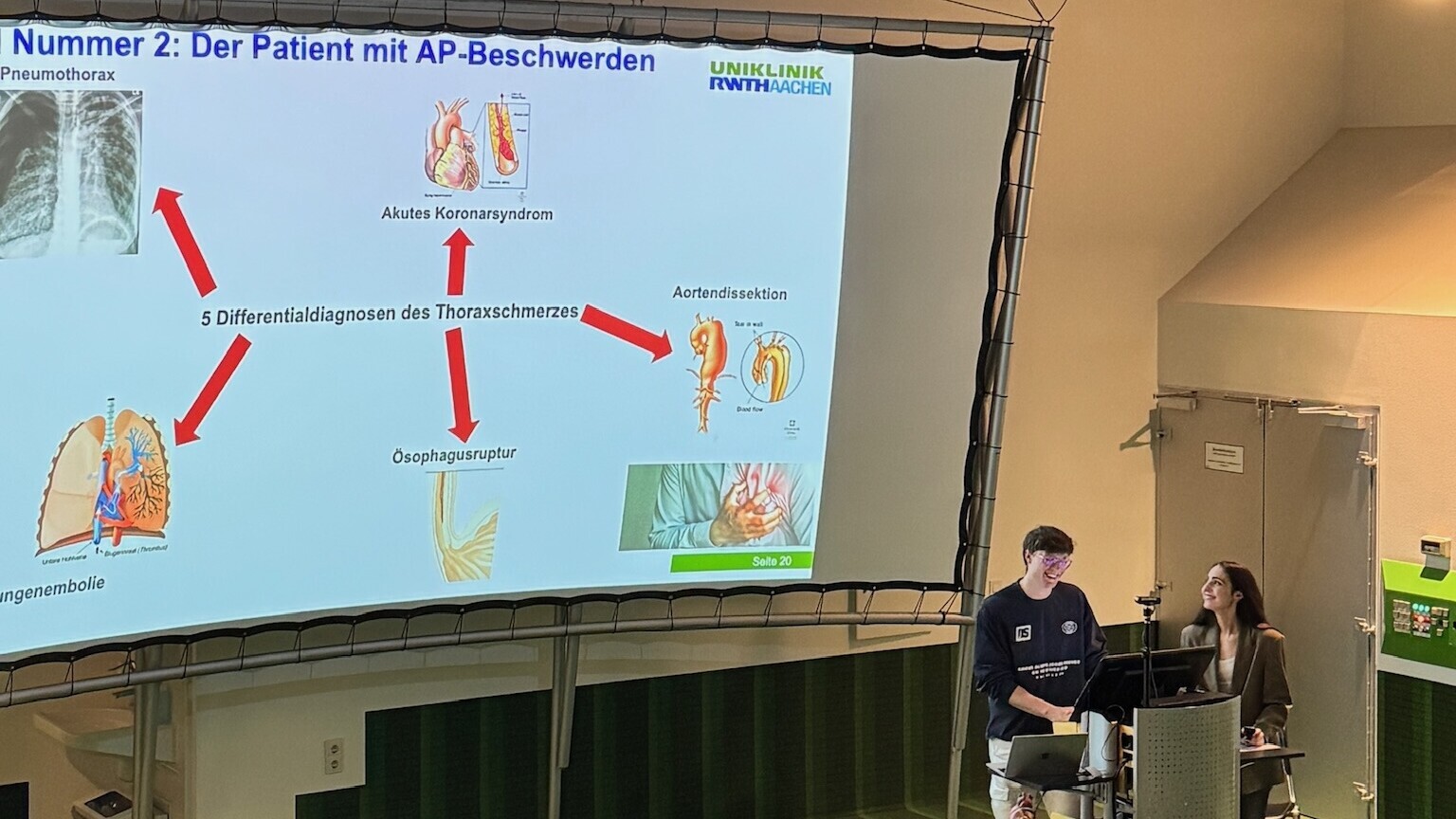 Präsentation der Kardio-AG Aachen
