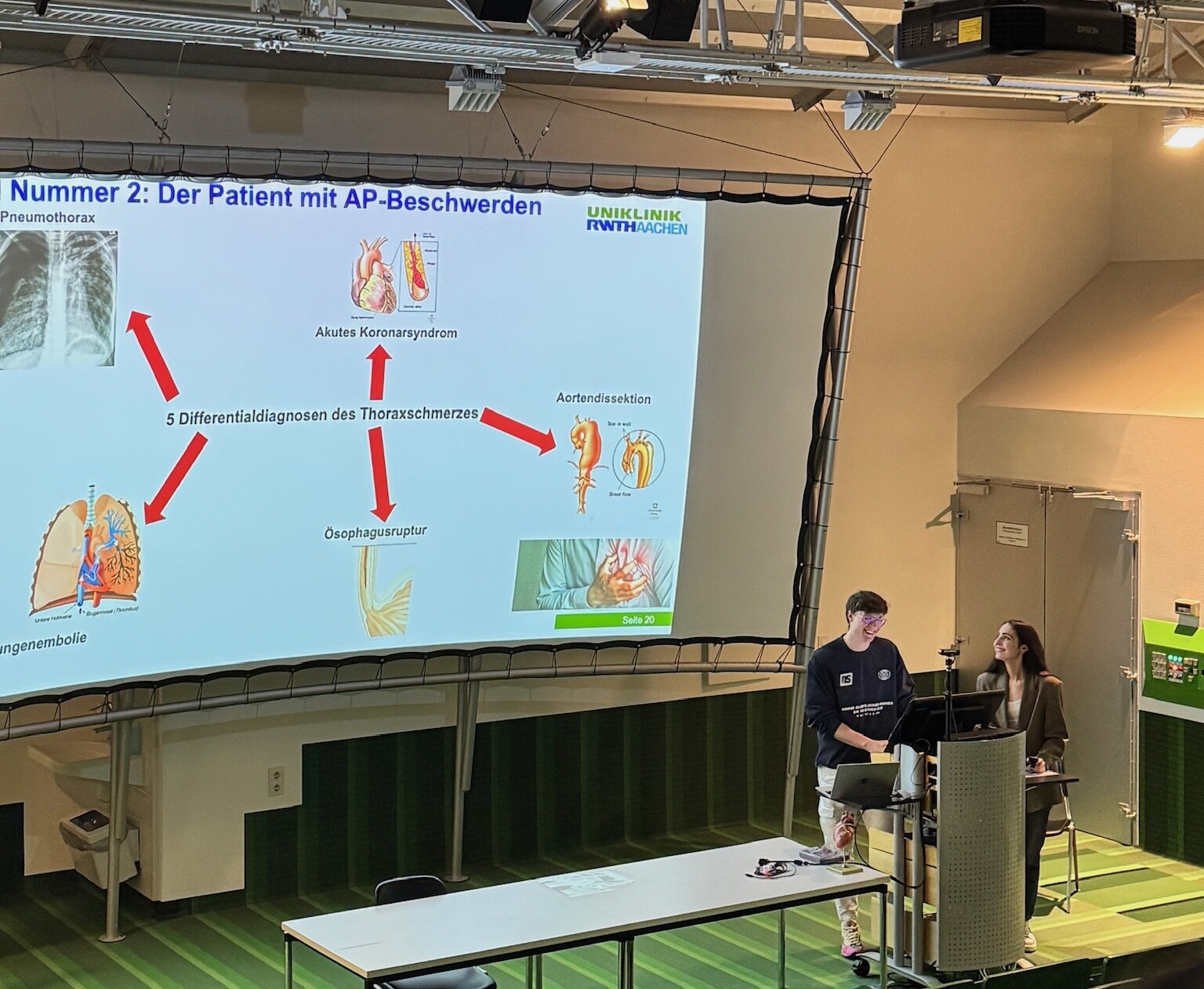Präsentation der Kardio-AG Aachen