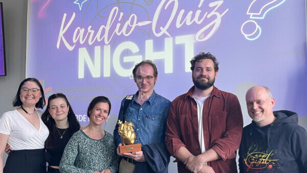 Das Siegerteam der Kardio-Quiz Night 