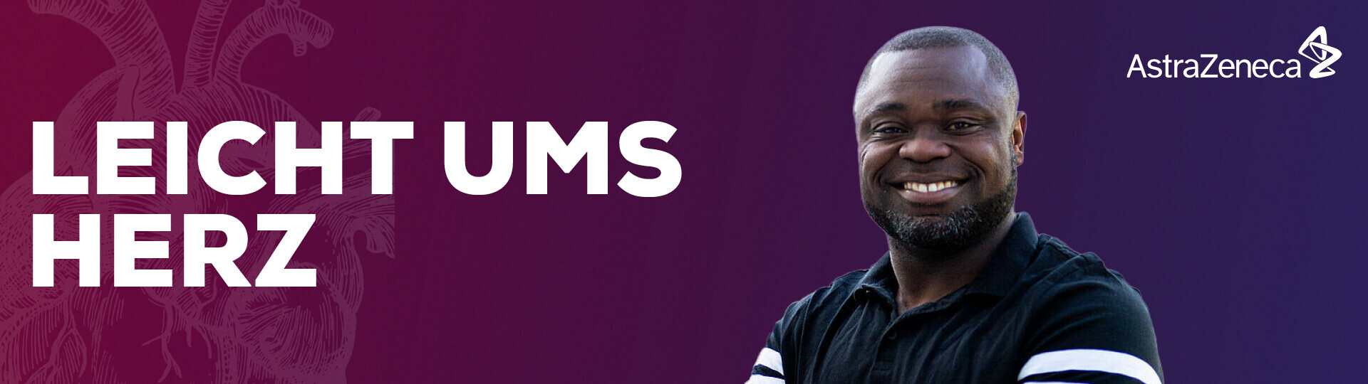 Schriftzug "Leicht ums Herz"