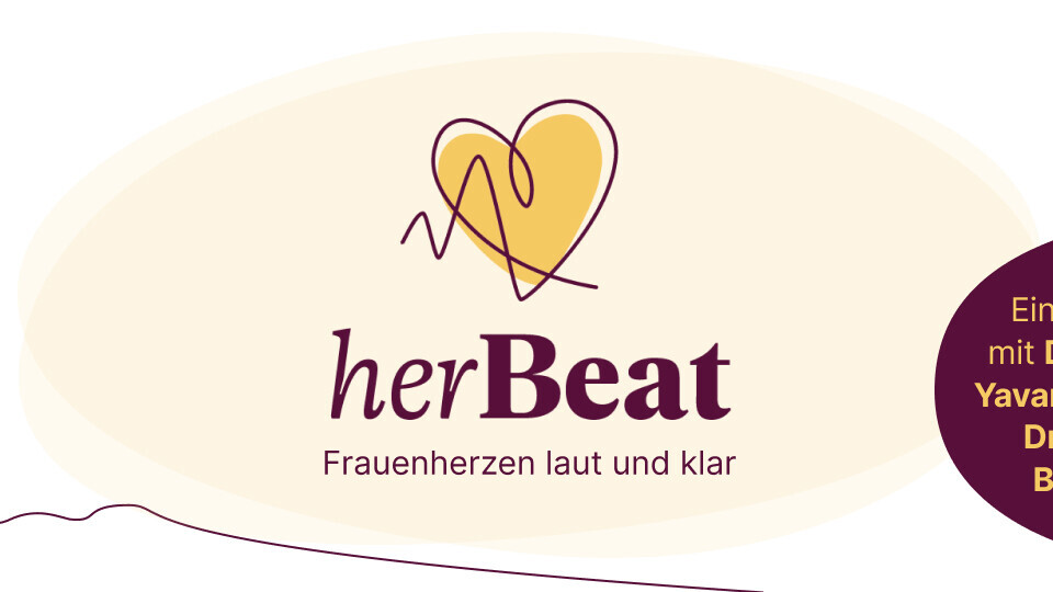 herBeat Logo mit Mikrofon