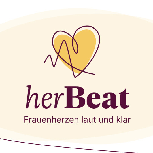 herBeat Logo mit Mikrofon