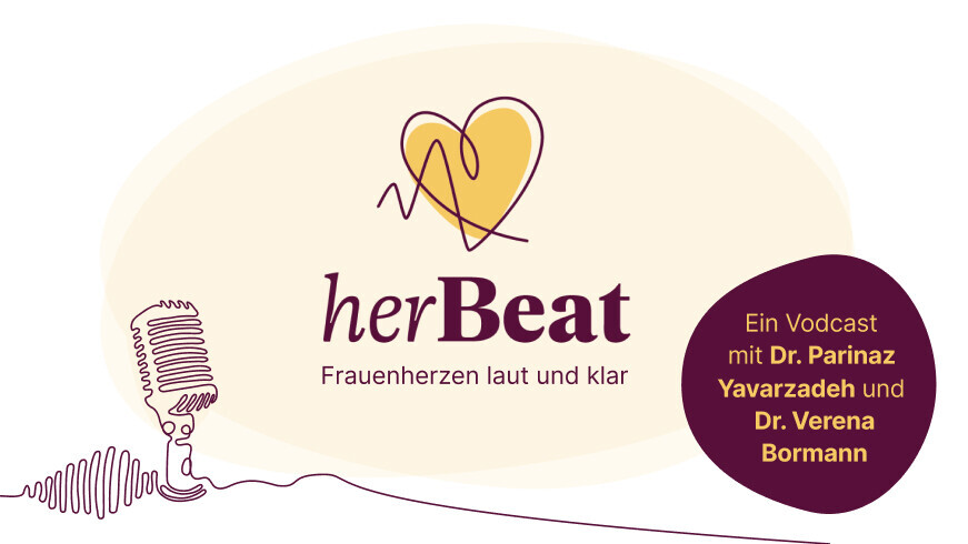 herBeat Logo mit Mikrofon