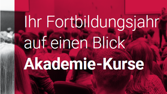 Titelbild Jahreskalendarium Akademie-Kurse 2026