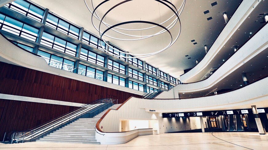 Das Foyer des WCC Hamburg