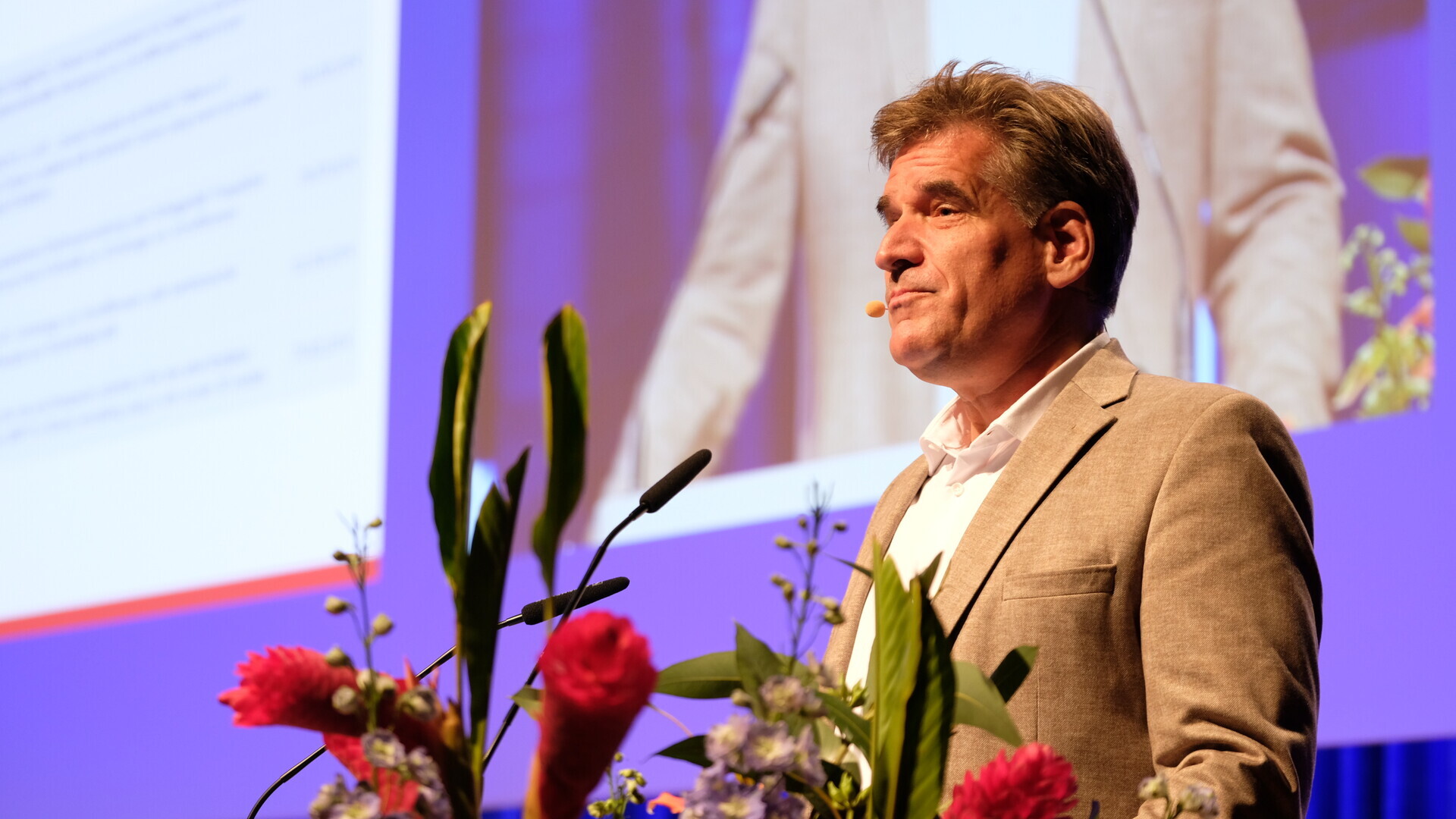 Prof. Stefan Blankenberg bei der Eröffnung der Herztage 2026