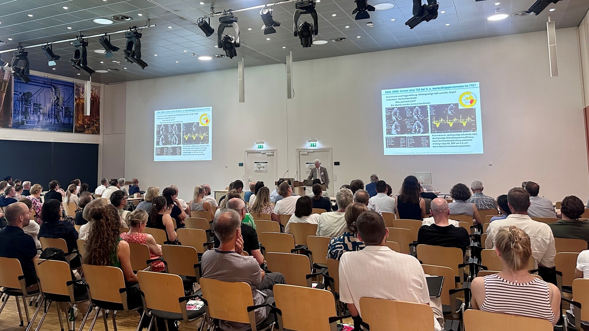 Saal 1AB beim Deutschen Echokardiographie-Kongress