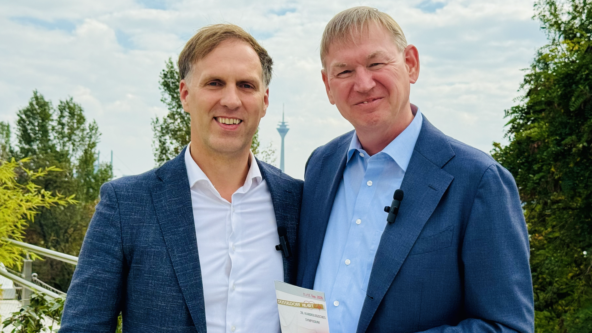 Prof. Christian Meyer und Prof. Stefan Perings 