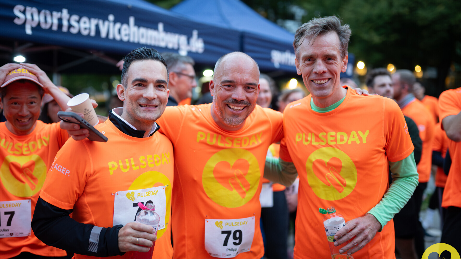 3 Pulseday-Lauf Teilnehmende