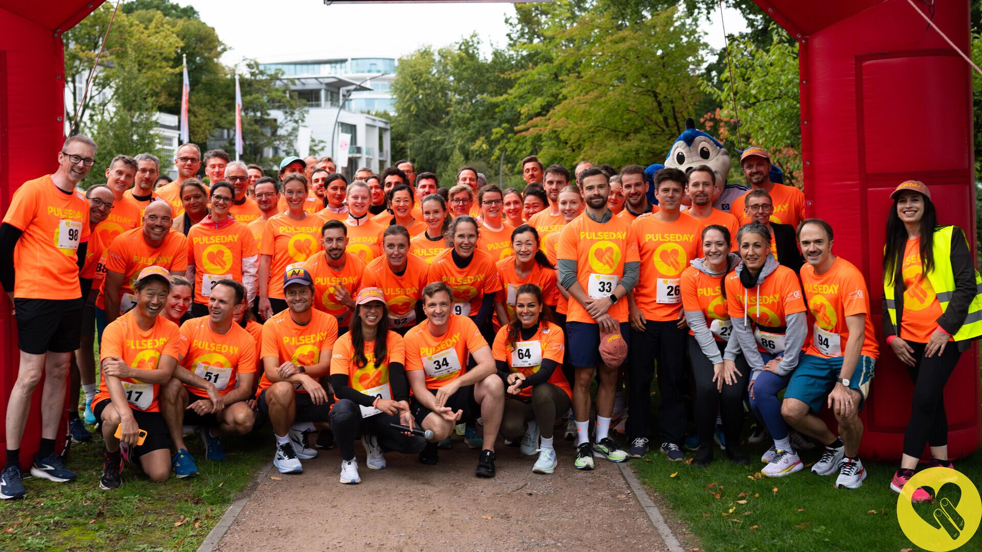 Gruppenfoto Pulseday-Lauf 2026
