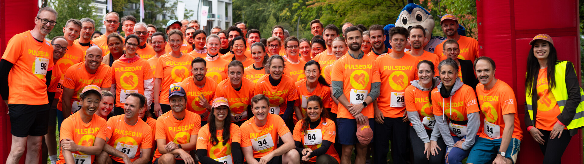 Gruppenfoto Pulseday-Lauf 2026