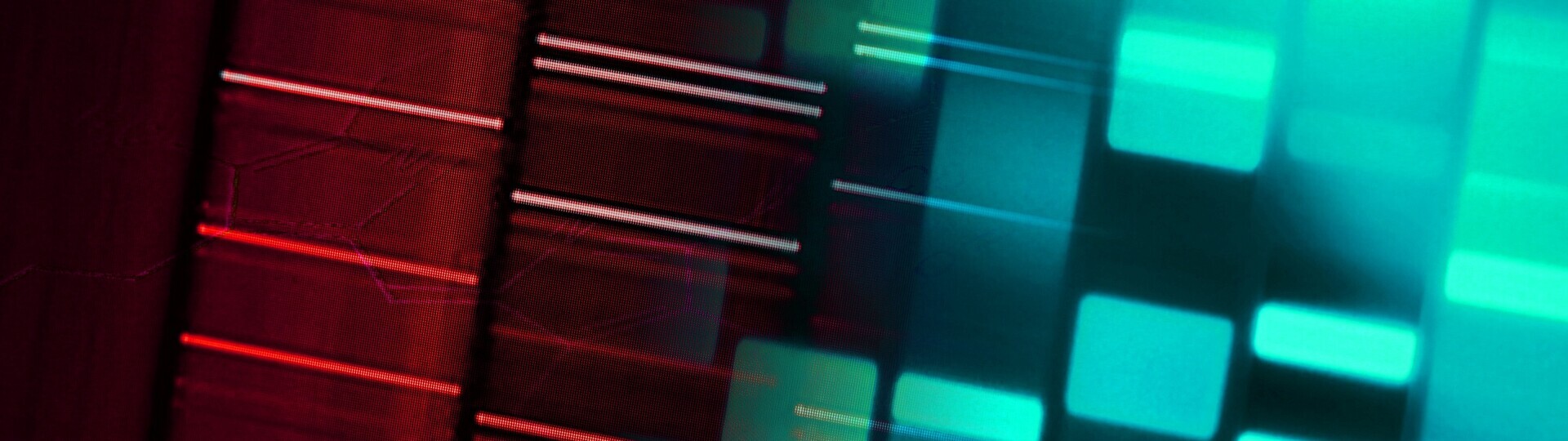 DNA-Daten als Symbol für Grundlagenforschung