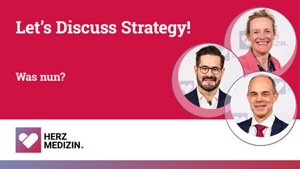 Bild mit drei Referententen als Teaser für Webinar Lets Discuss Strategy