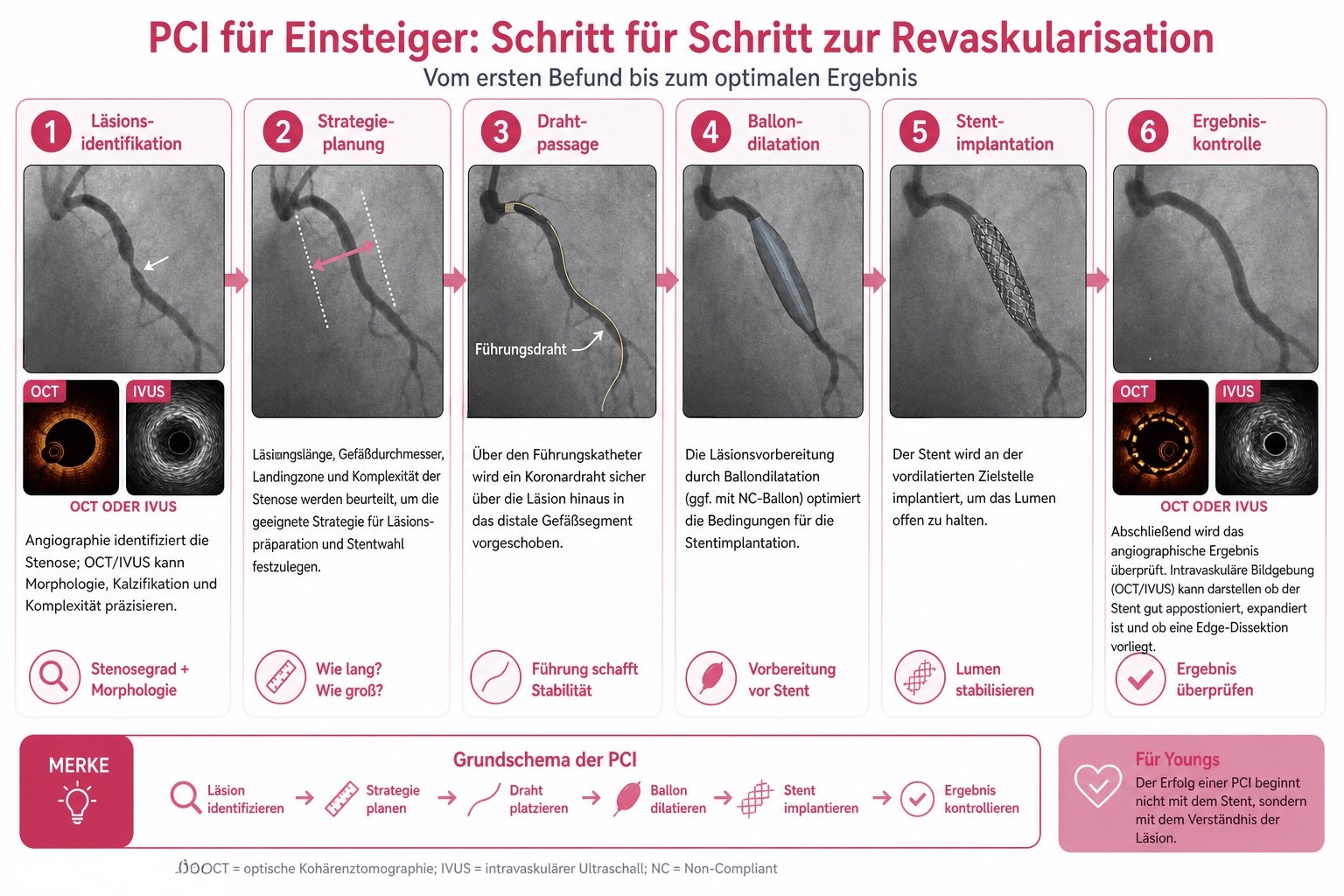 PCI für Einsteiger: Schritt für Schritt zur Revaskularisation 