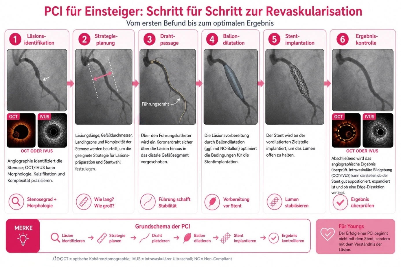 PCI für Einsteiger: Schritt für Schritt zur Revaskularisation 