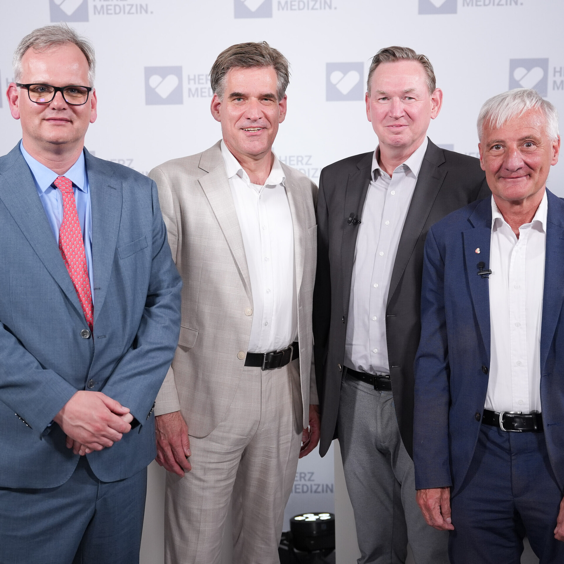 Prof. Patrick Diemert, Prof. Stefan Blankenberg, PD Dr. Stefan Perings & Dr. Norbert Smetak