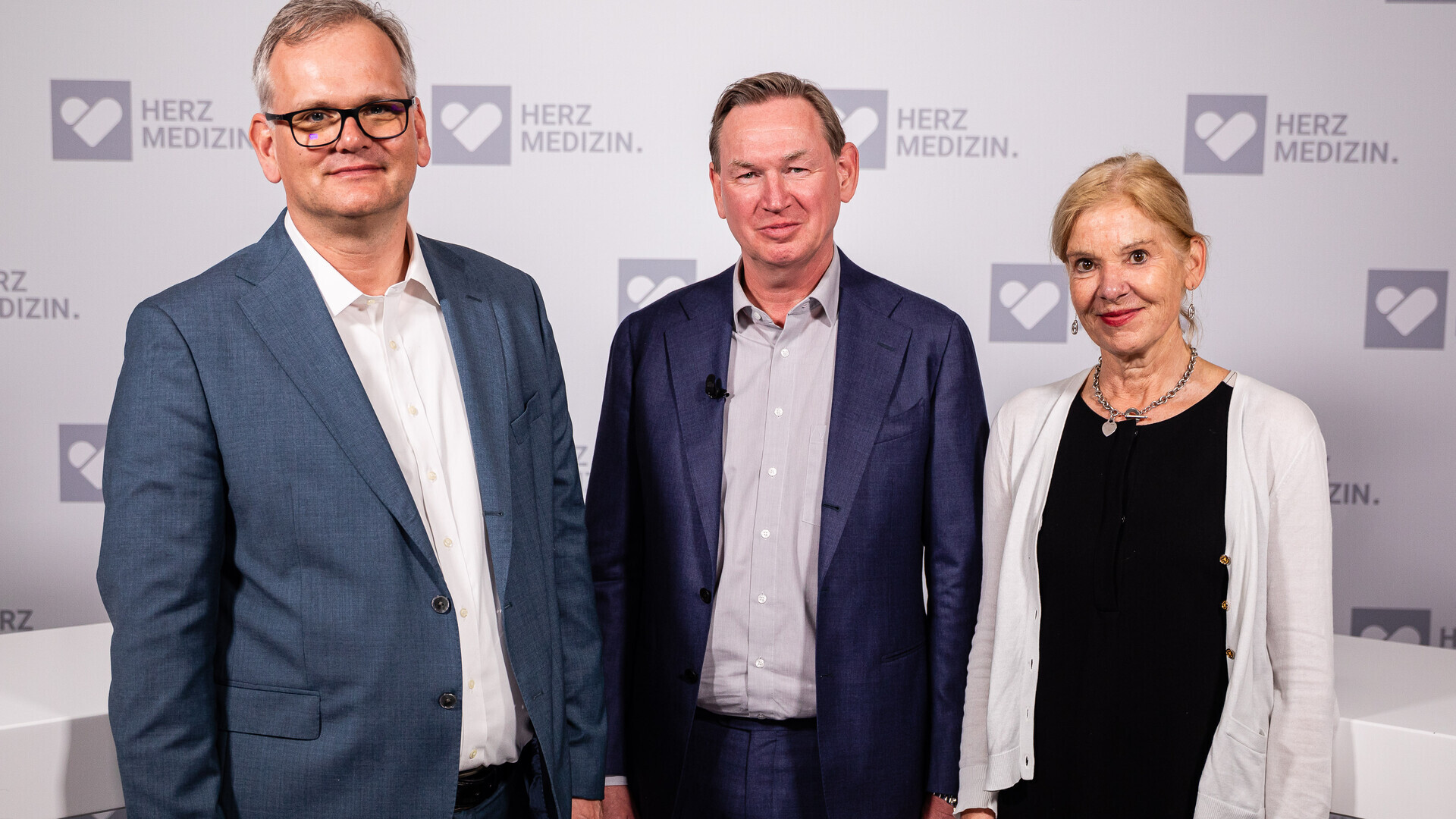 Prof. Patrick Diemert, PD Dr. Stefan und Prof. Christiane Tiefenbacher