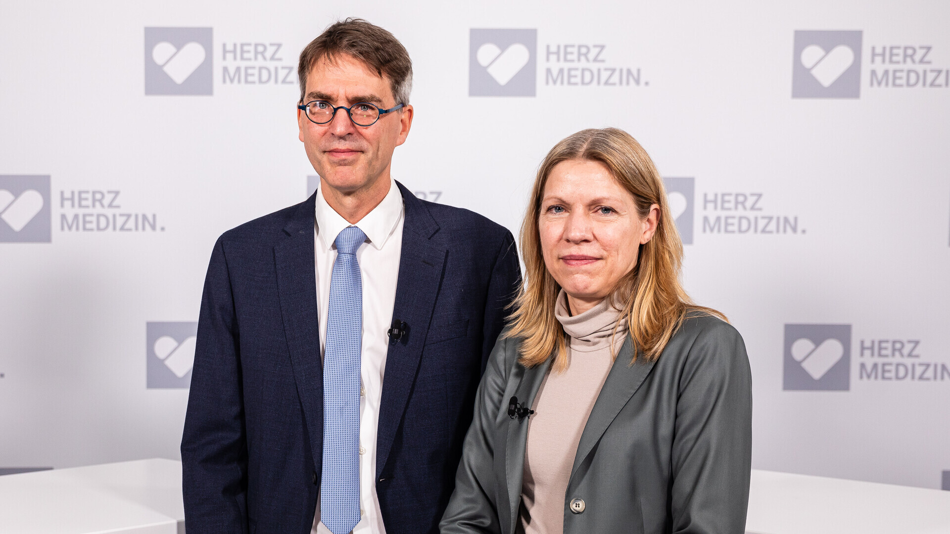 Prof. Oliver Müller und Prof. Sabine Steffens