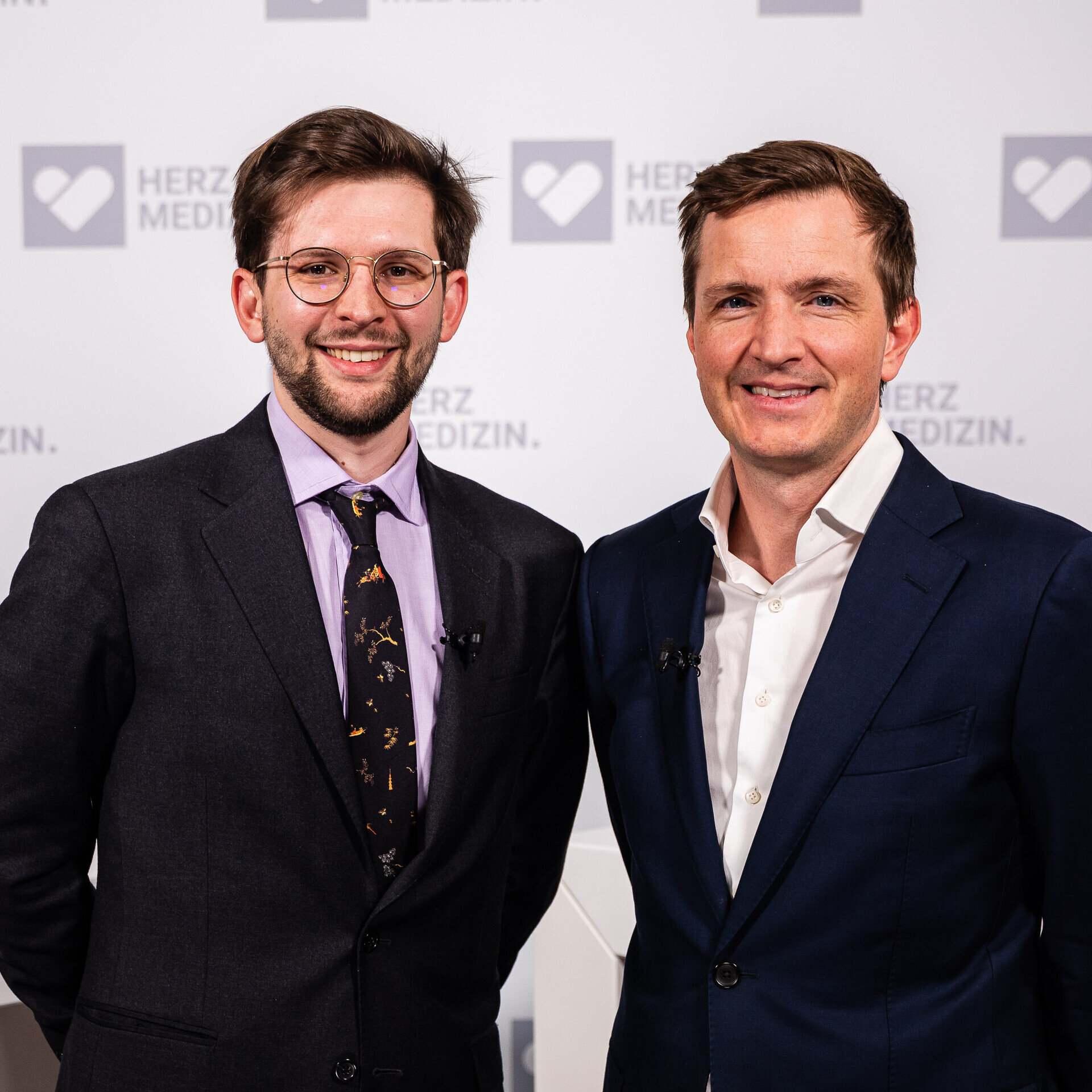 Dr. Sorin Stefan Popescu und Prof. Christian-Hendrik Heeger