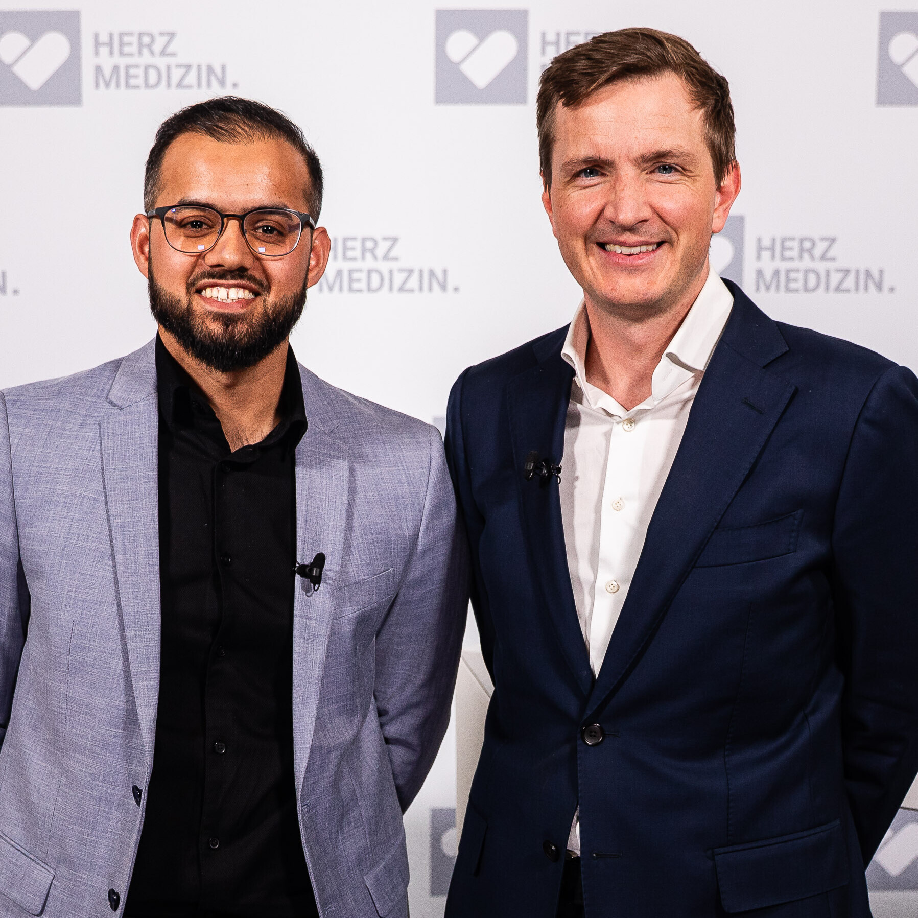 Dr. Jamschid Sedighi und Prof. Christian-Hendrik Heeger