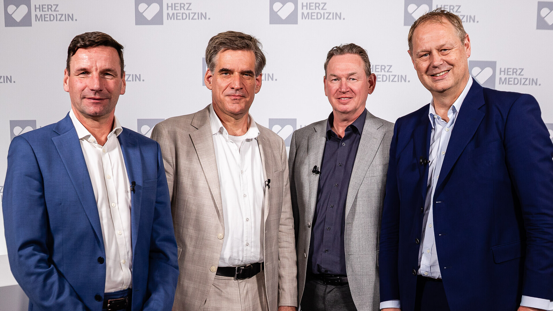 Prof. Holger Thiele, Prof. Stefan Blankenberg, PD Dr. Stefan Perings, Prof. Norbert Frey