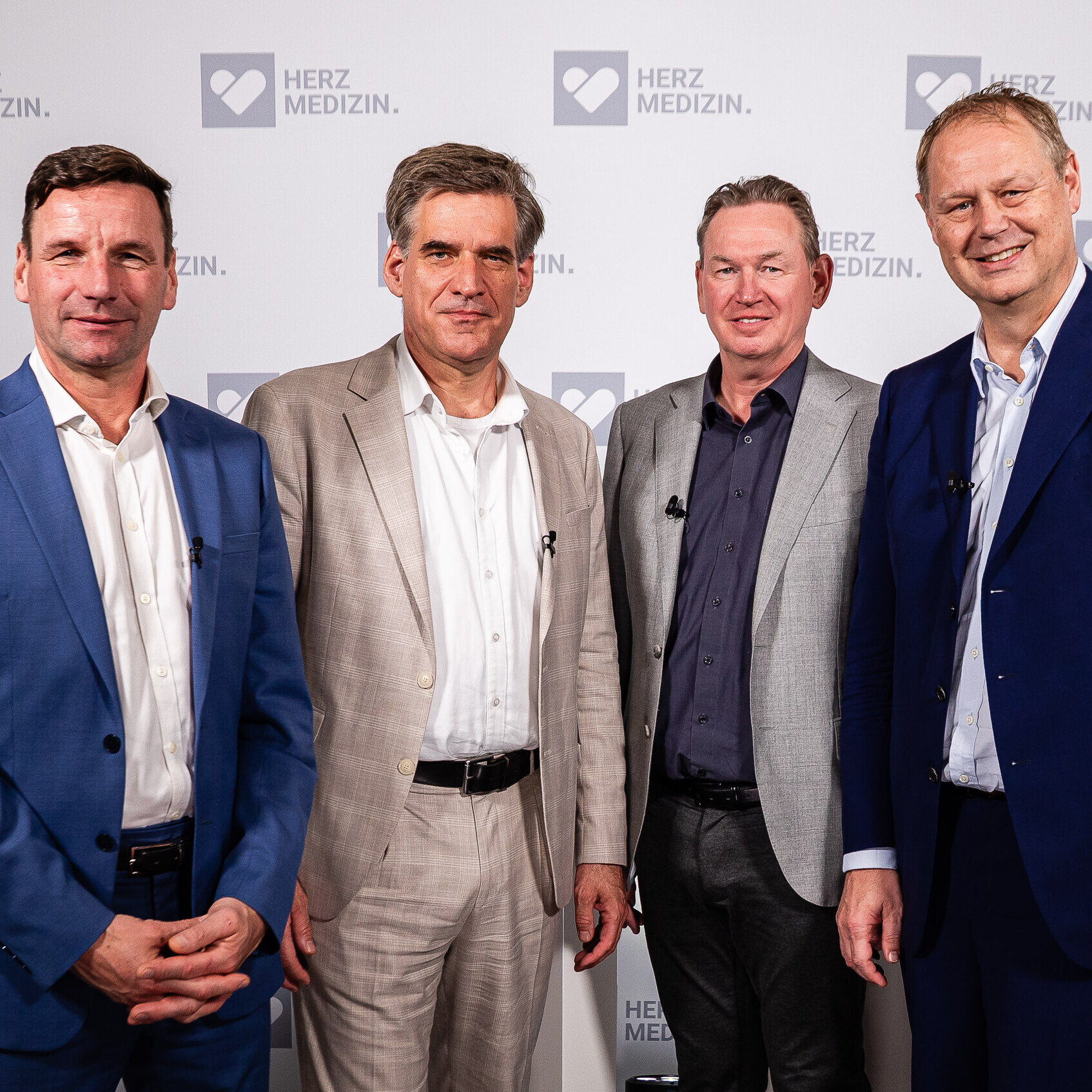Prof. Holger Thiele, Prof. Stefan Blankenberg, PD Dr. Stefan Perings, Prof. Norbert Frey