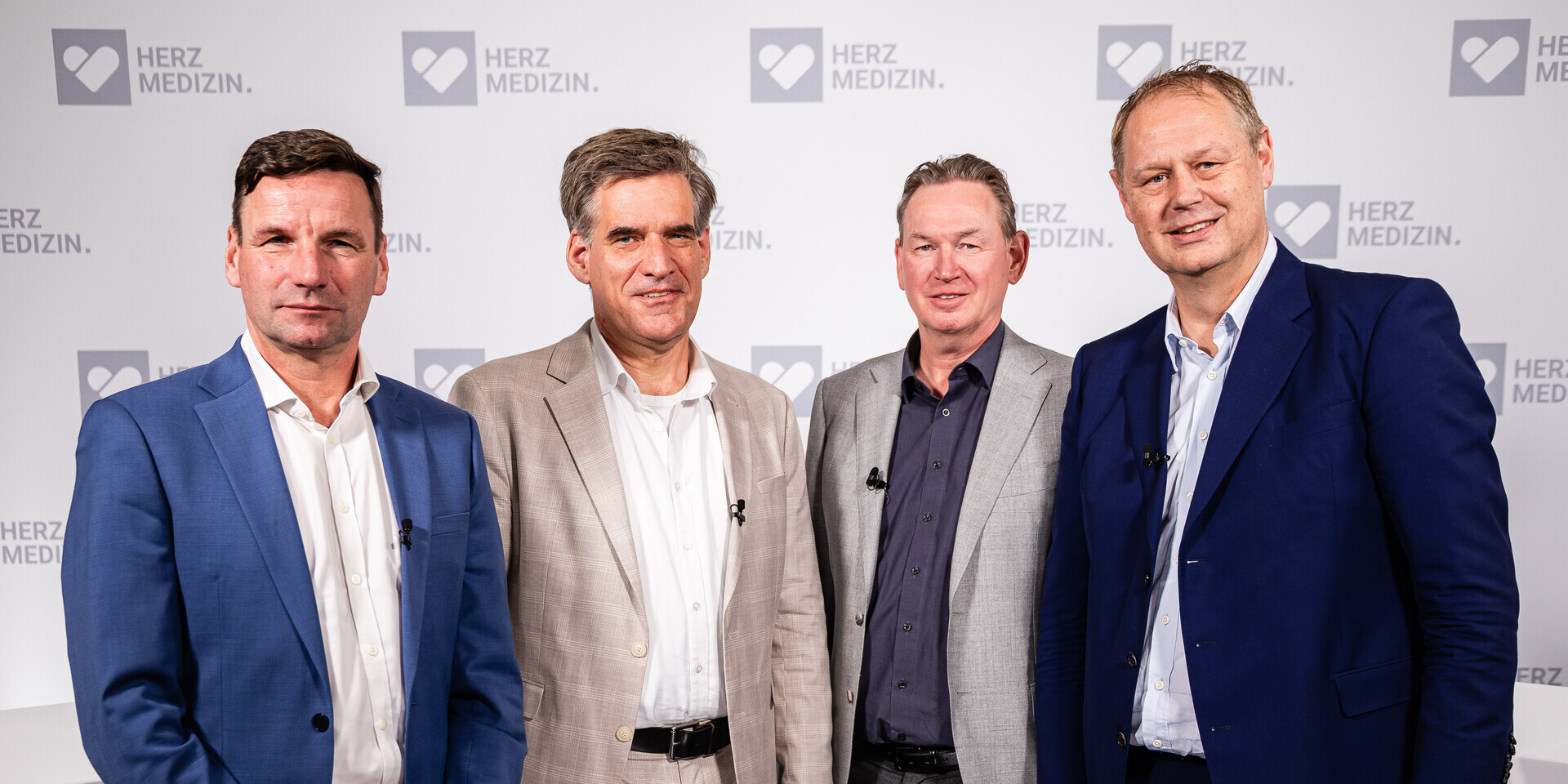 Prof- Holger Thiele, Prof. Stefan Blankenberg, PD Dr. Stefan Perings, Prof. Norbert Frey