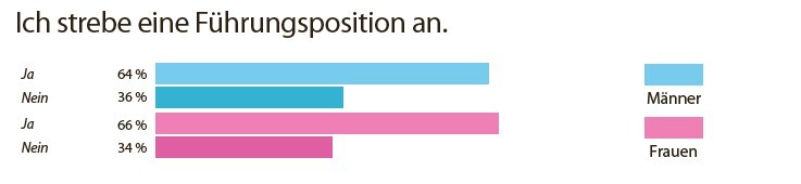 Diagramm zu Führungspositionen