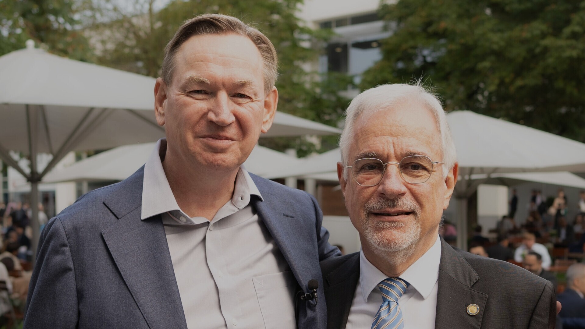 PD Dr. Stefan Perings und Dr. Benny Levenson