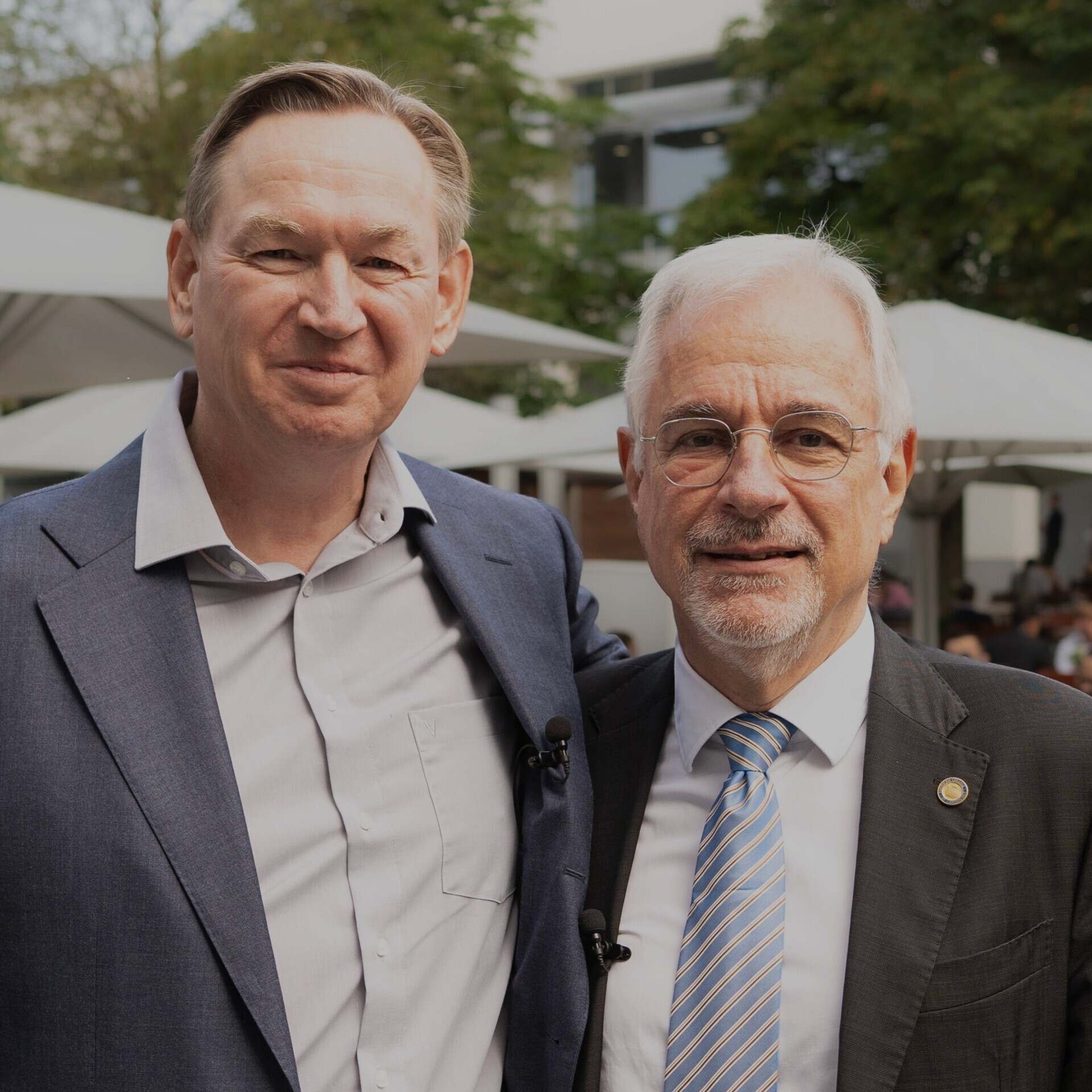 PD Dr. Stefan Perings und Dr. Benny Levenson