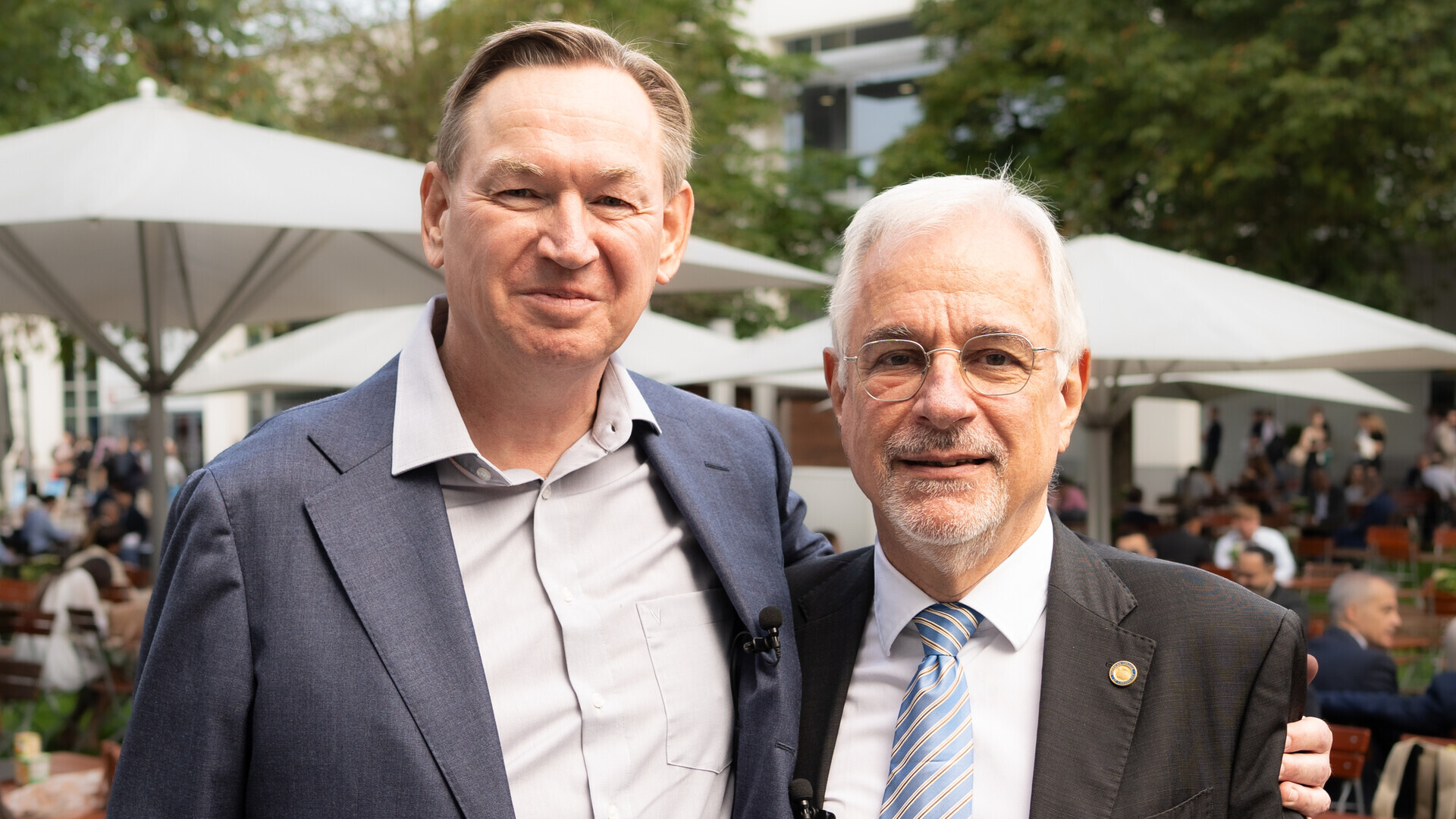 PD Dr. Stefan Perings und Dr. Benny Levenson