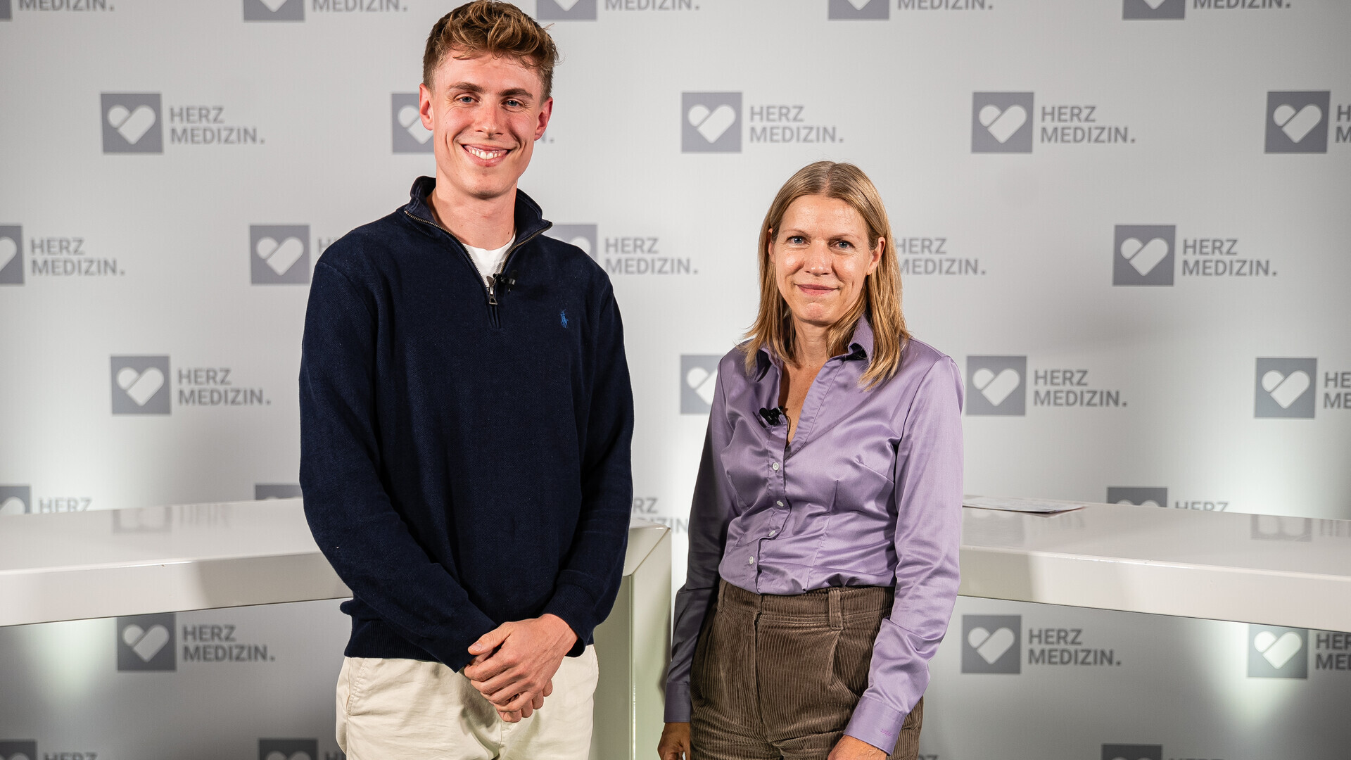 Paul Sigrist und Prof. Sabine Steffens