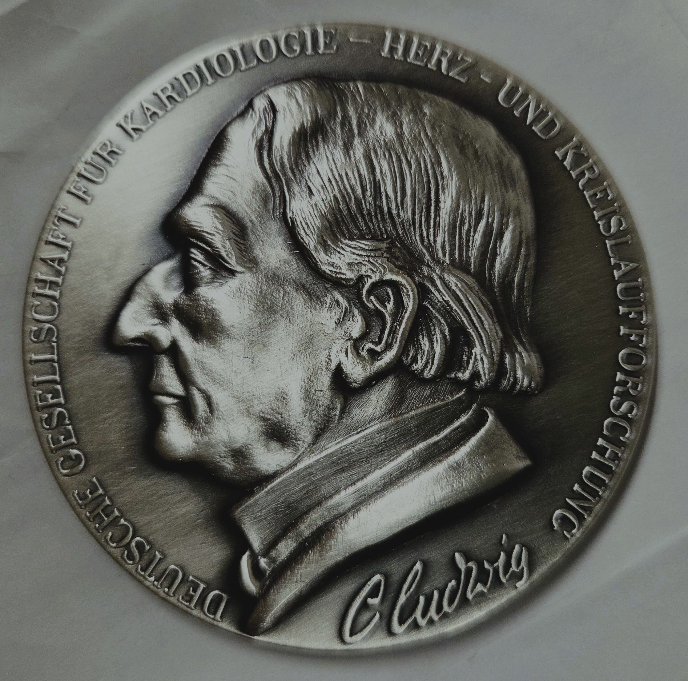 Fotografie der Carl Ludwig Medaille